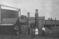 Hungerford Gas - Gasworks photo 1905 (Hungerford Virtual Museum)