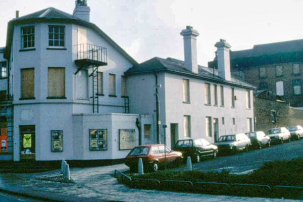 Dymore Brown Brewery - view from East Street 1990 DJ