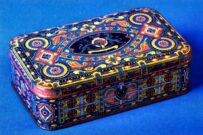 1870s - HBS Biscuit Tin - Reading Library-Color-Restored