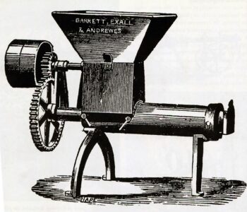 1873 - Reading Ironworks - Biscuit Mixing Machine (From Reading Iron Works by Jonathan Brown)