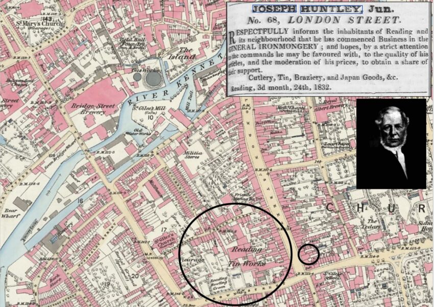 1875 - OS Map - HBS - Annotated Map