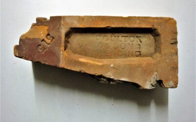 Project - Bricks - 2021 - Katesgrove Kiln & Waterloo Kiln - Special brick (Burseldon Brick Museum)