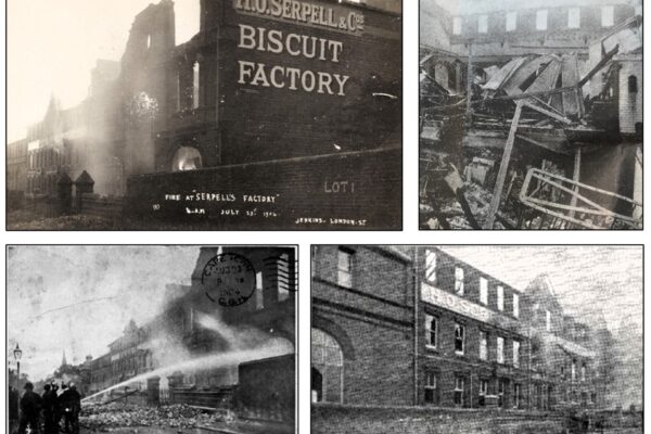 1904 - Serpell Biscuits - Fire