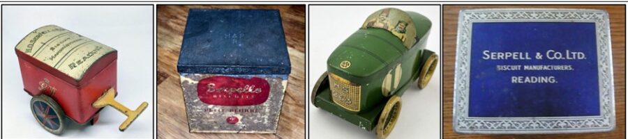 Serpell Biscuit Tins - compilation